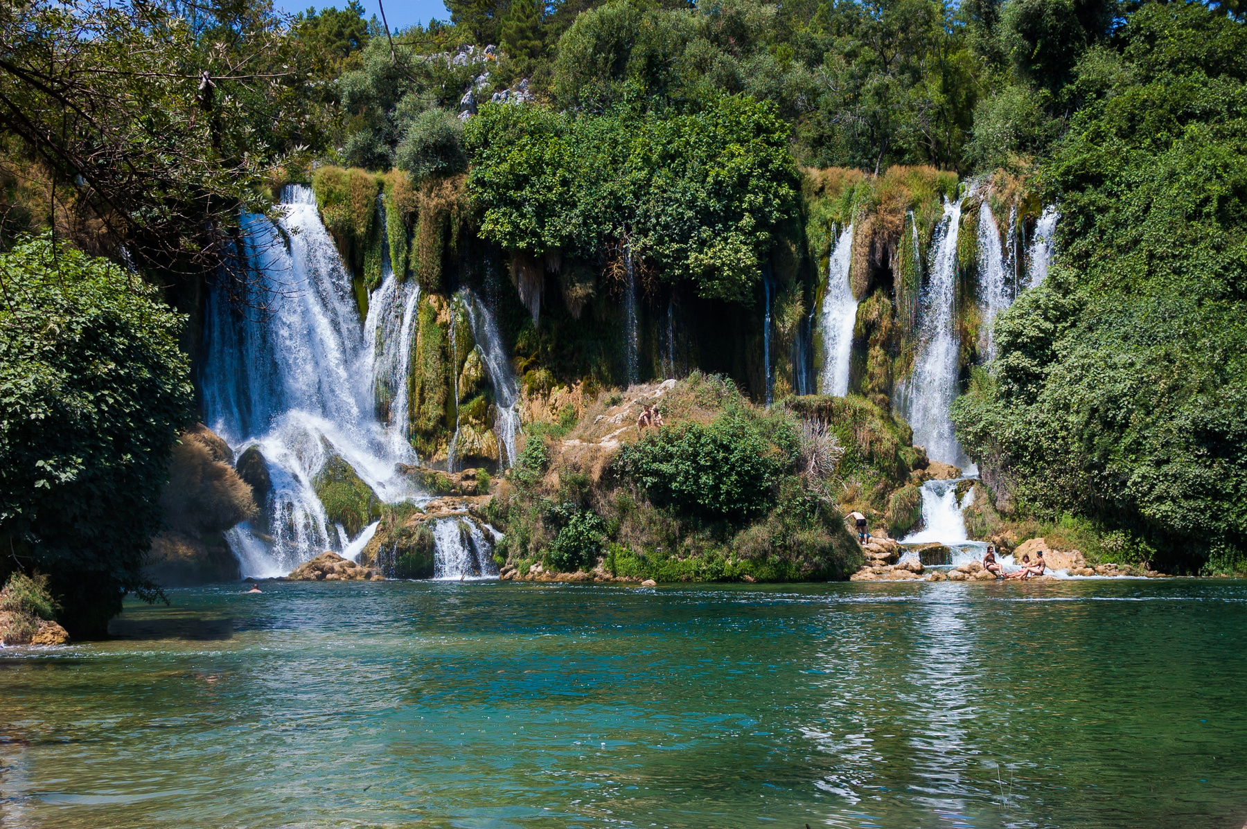 Waterfalls in Nature